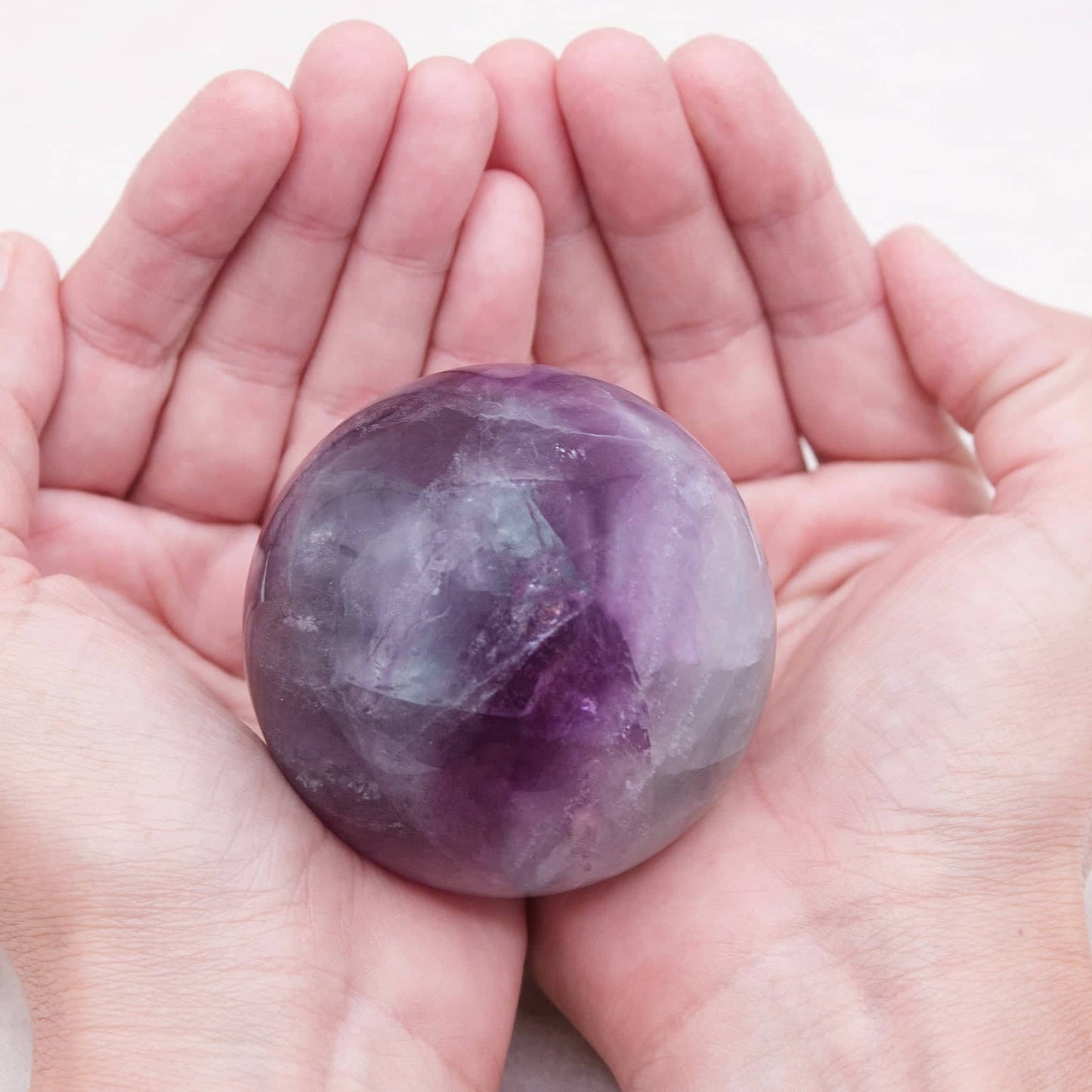 Rare Rainbow Fluorite Spheres - AAA Premium Quality - 1 of a Kind