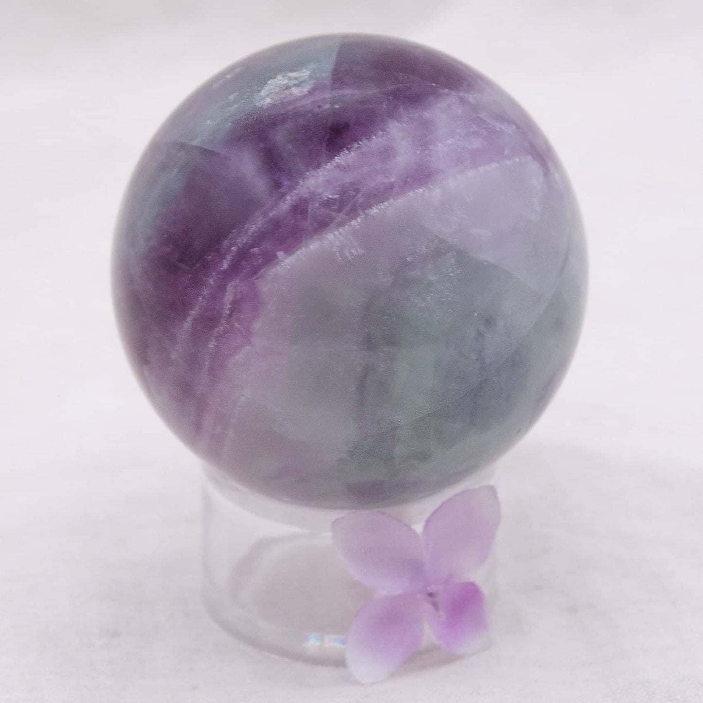 Rare Rainbow Fluorite Spheres - AAA Premium Quality - 1 of a Kind
