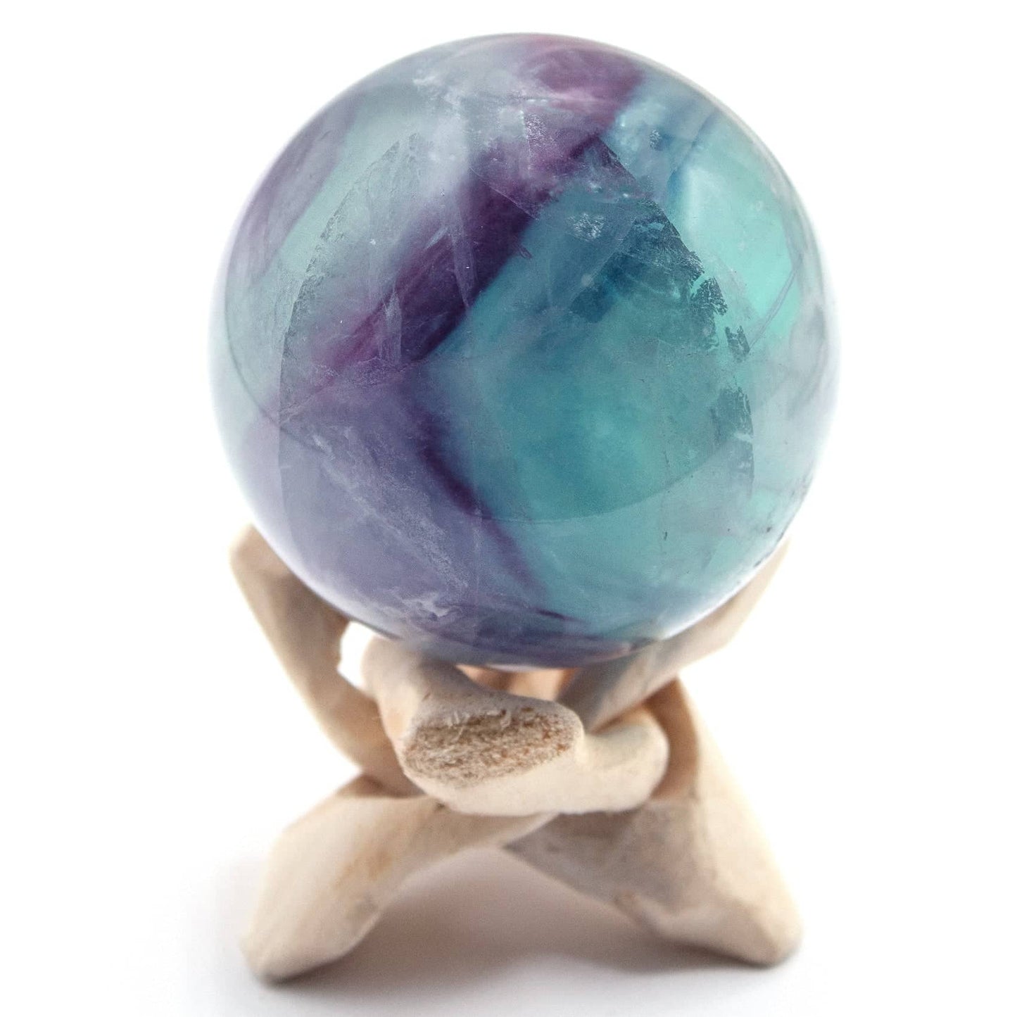 Rare Rainbow Fluorite Spheres - AAA Premium Quality - 1 of a Kind