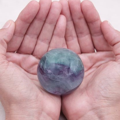 Rare Rainbow Fluorite Spheres - AAA Premium Quality - 1 of a Kind