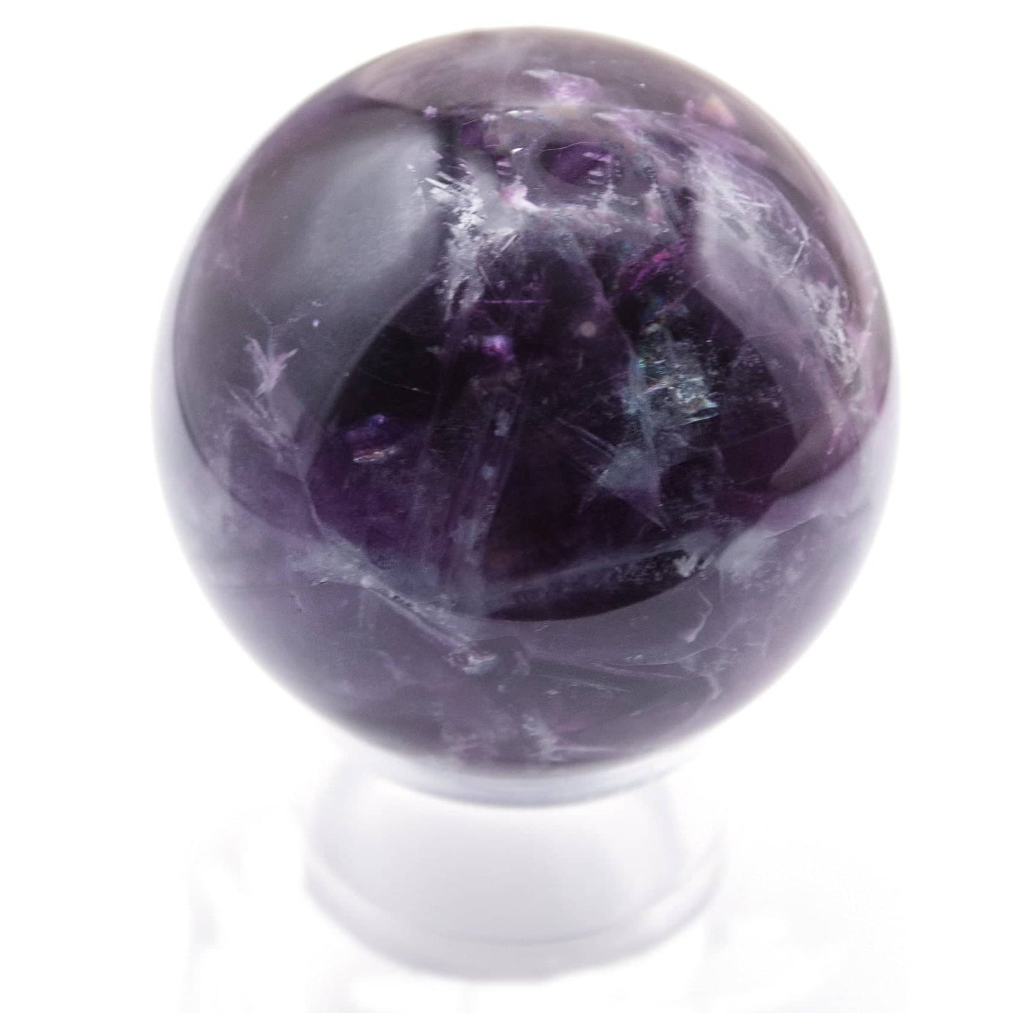 Rare Rainbow Fluorite Spheres - AAA Premium Quality - 1 of a Kind