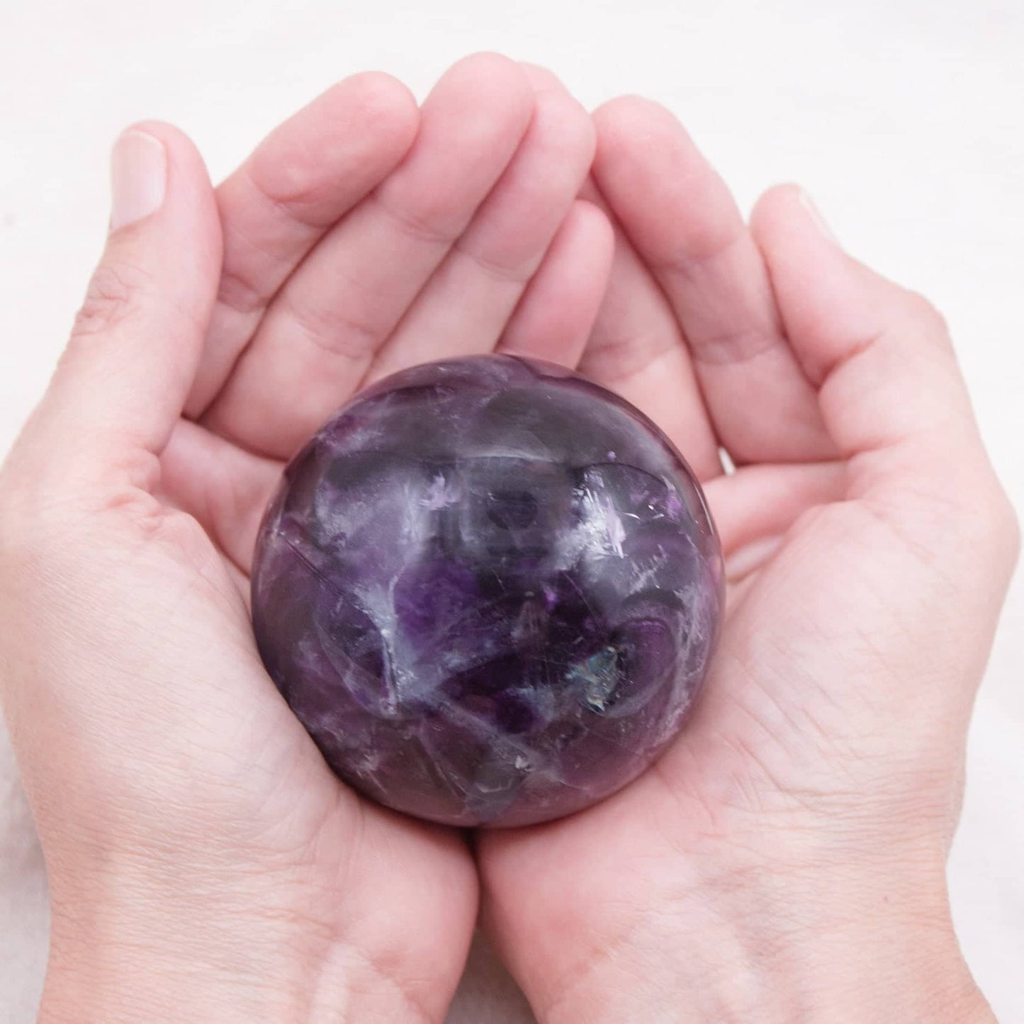 Rare Rainbow Fluorite Spheres - AAA Premium Quality - 1 of a Kind