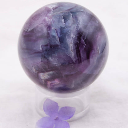 Rare Rainbow Fluorite Spheres - AAA Premium Quality - 1 of a Kind