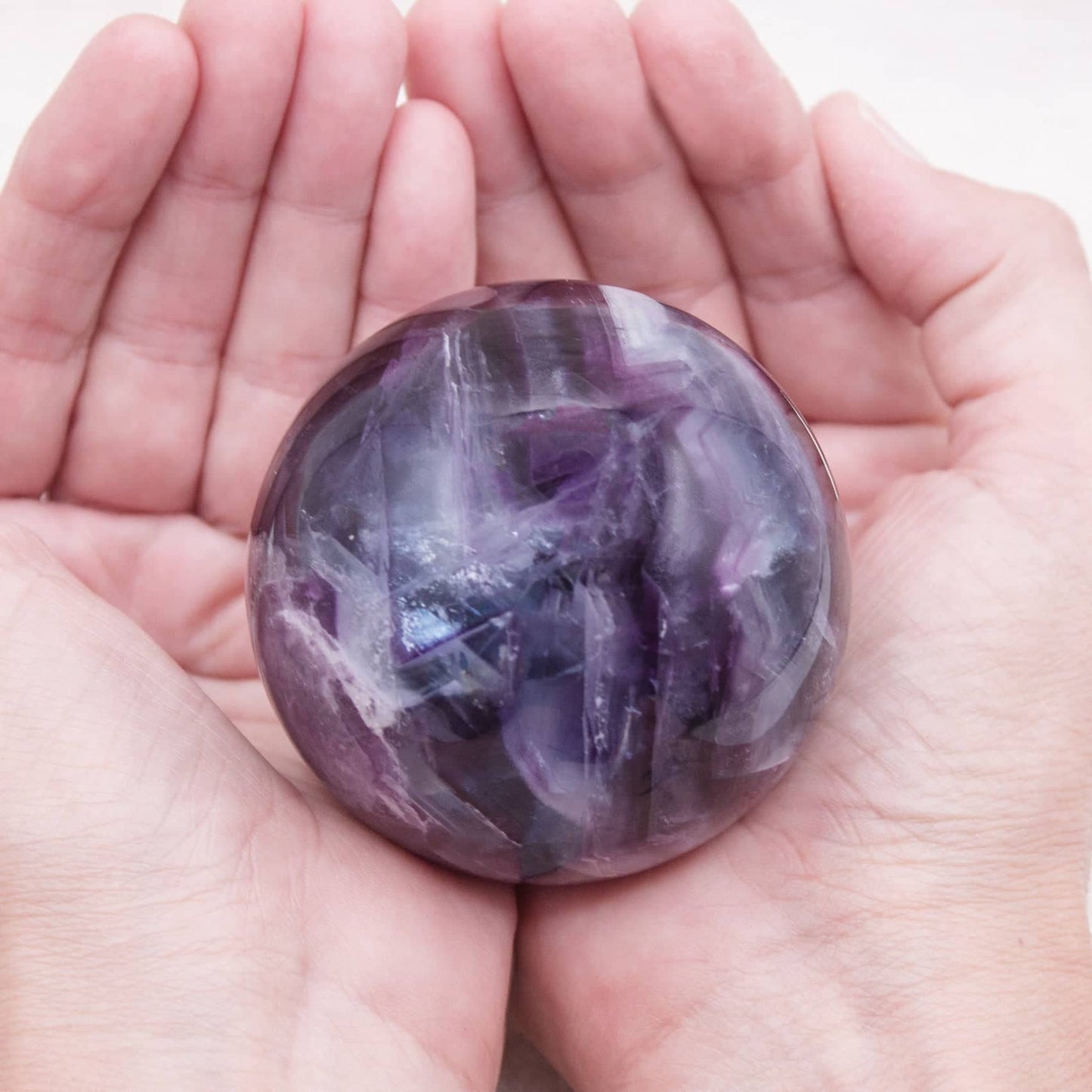 Rare Rainbow Fluorite Spheres - AAA Premium Quality - 1 of a Kind