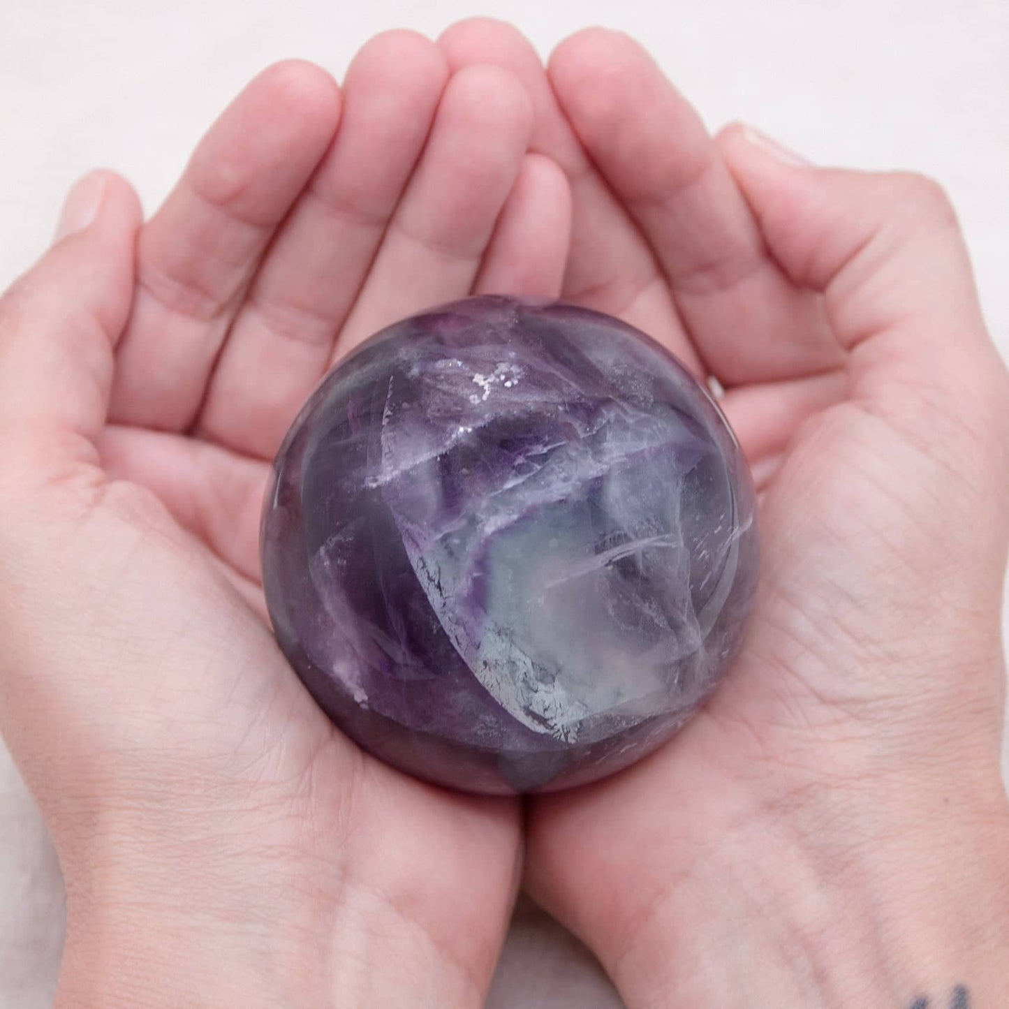 Rare Rainbow Fluorite Spheres - AAA Premium Quality - 1 of a Kind