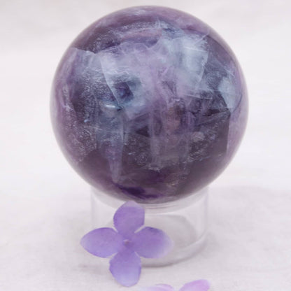 Rare Rainbow Fluorite Spheres - AAA Premium Quality - 1 of a Kind