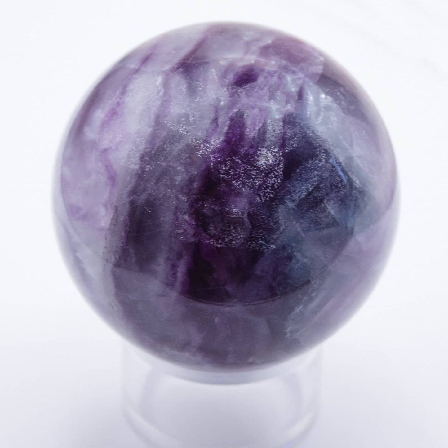 Rare Rainbow Fluorite Spheres - AAA Premium Quality - 1 of a Kind