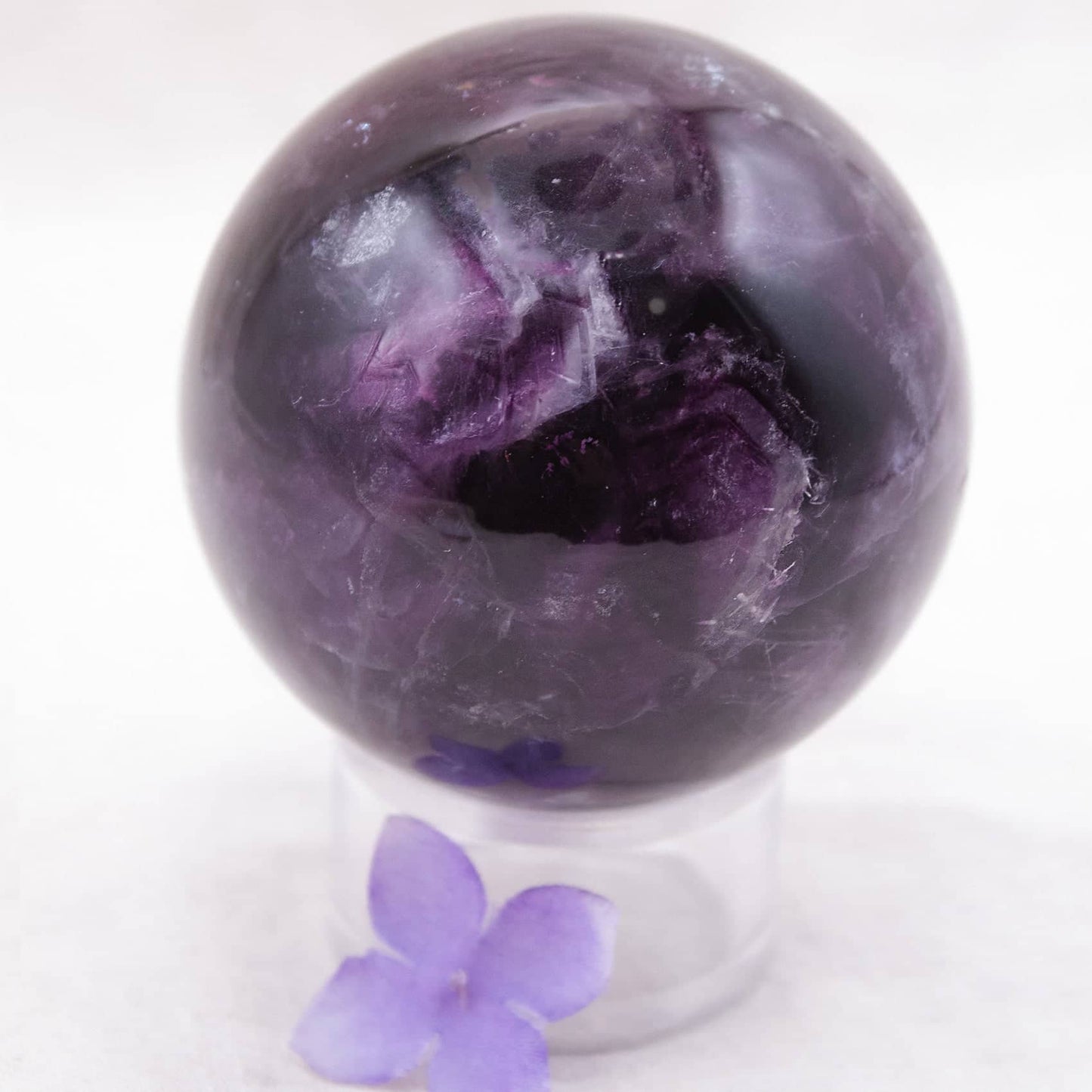 Rare Rainbow Fluorite Spheres - AAA Premium Quality - 1 of a Kind