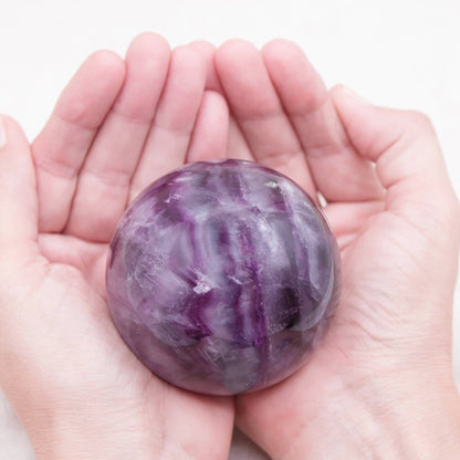 Rare Rainbow Fluorite Spheres - AAA Premium Quality - 1 of a Kind