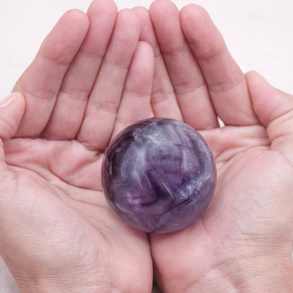 Rare Rainbow Fluorite Spheres - AAA Premium Quality - 1 of a Kind