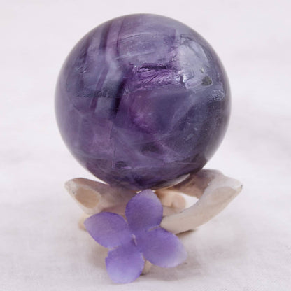 Rare Rainbow Fluorite Spheres - AAA Premium Quality - 1 of a Kind