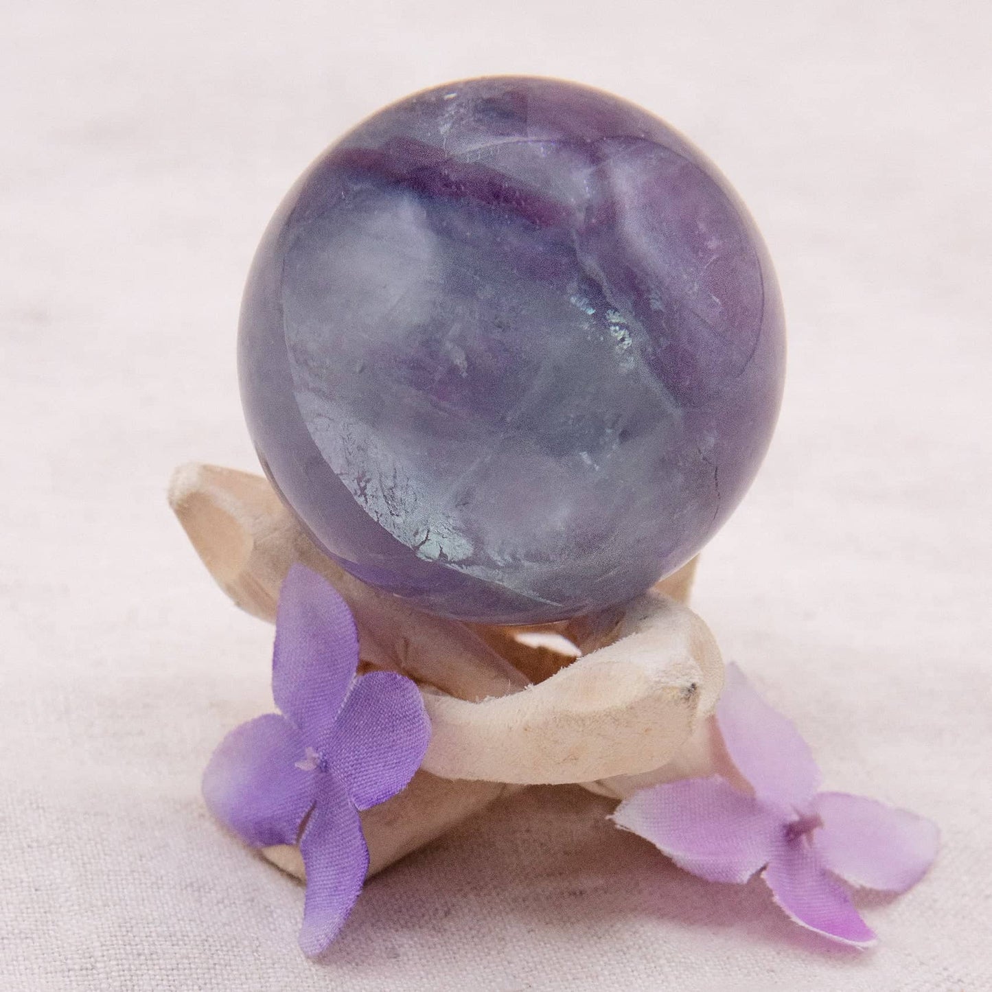 Rare Rainbow Fluorite Spheres - AAA Premium Quality - 1 of a Kind