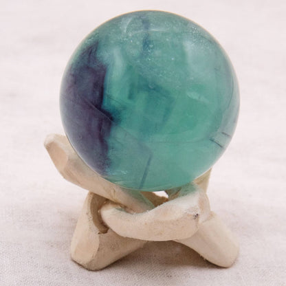 Rare Rainbow Fluorite Spheres - AAA Premium Quality - 1 of a Kind