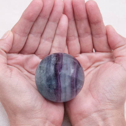 Rare Rainbow Fluorite Spheres - AAA Premium Quality - 1 of a Kind