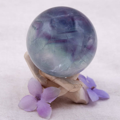 Rare Rainbow Fluorite Spheres - AAA Premium Quality - 1 of a Kind