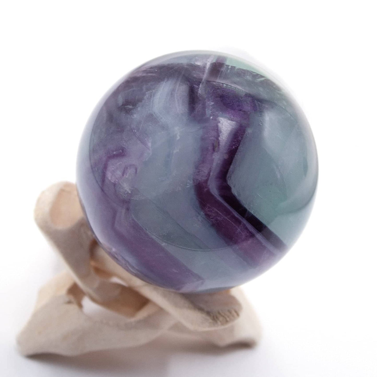 Rare Rainbow Fluorite Spheres - AAA Premium Quality - 1 of a Kind