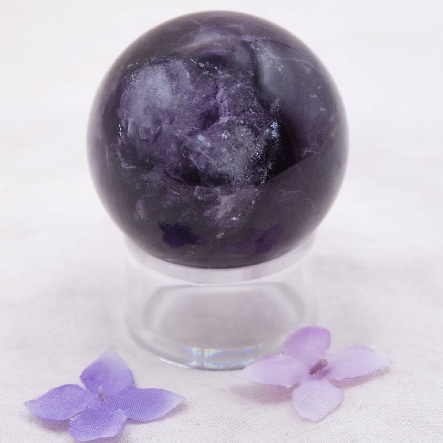 Rare Rainbow Fluorite Spheres - AAA Premium Quality - 1 of a Kind