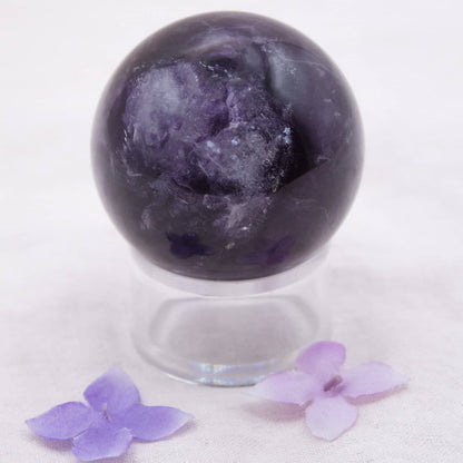 Rare Rainbow Fluorite Spheres - AAA Premium Quality - 1 of a Kind
