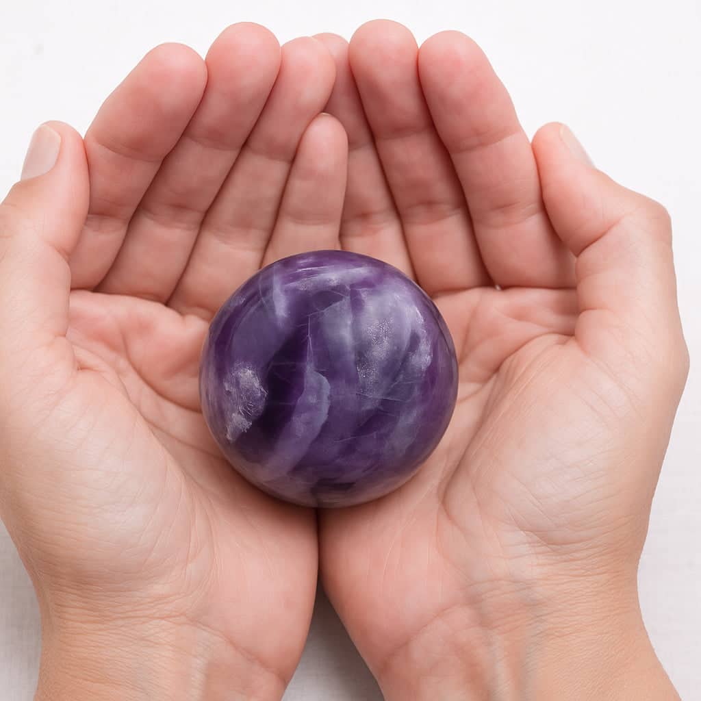 Rare Rainbow Fluorite Spheres - AAA Premium Quality - 1 of a Kind