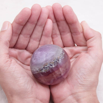 Rare Rainbow Fluorite Spheres - AAA Premium Quality - 1 of a Kind