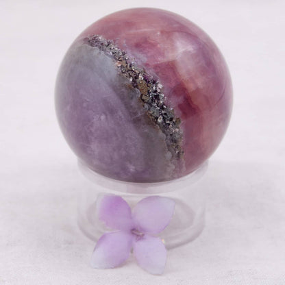 Rare Rainbow Fluorite Spheres - AAA Premium Quality - 1 of a Kind