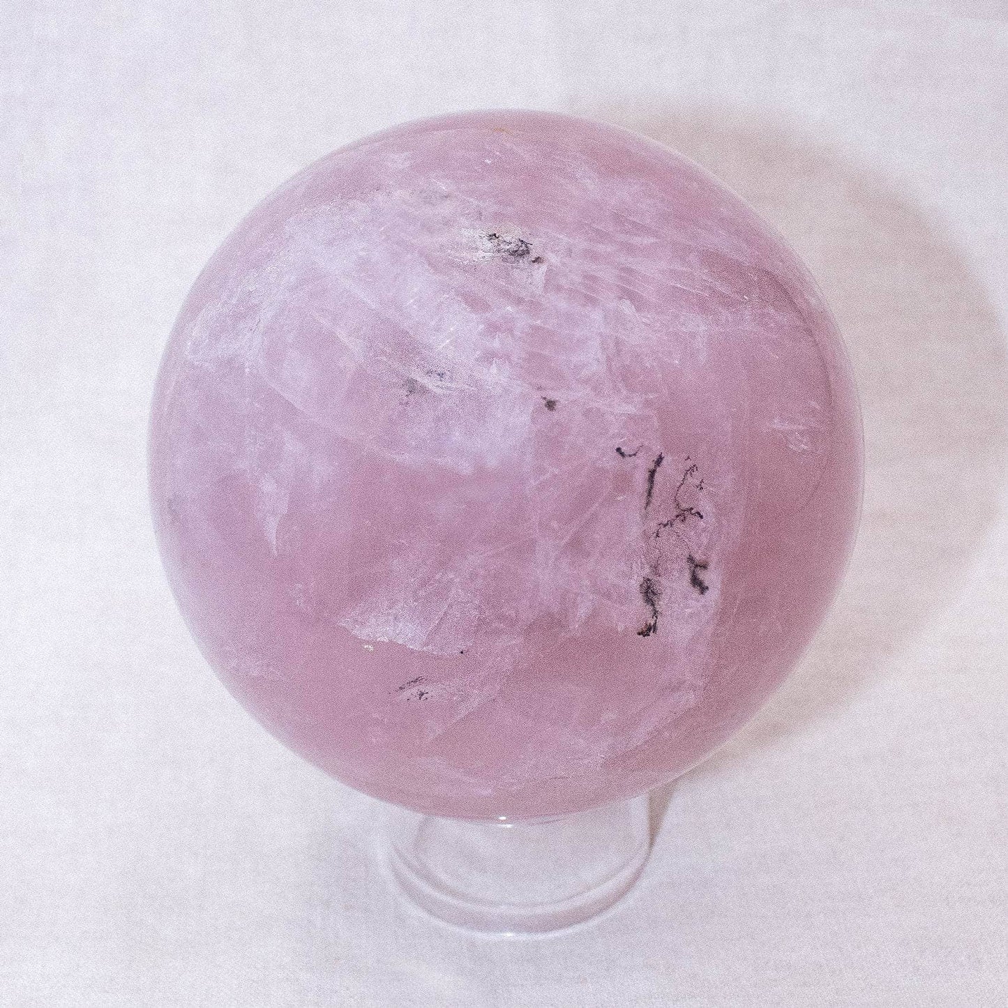 Rose Quartz Sphere - Large - AAA Premium Quality - 1 of a Kind