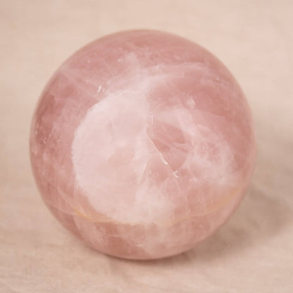 Rose Quartz Sphere - Large - AAA Premium Quality - 1 of a Kind
