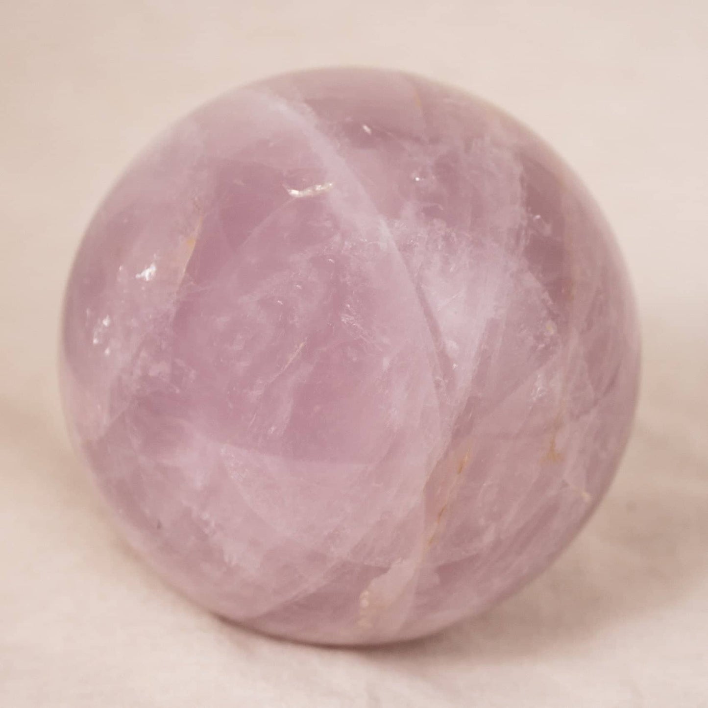 Rose Quartz Sphere - Large - AAA Premium Quality - 1 of a Kind