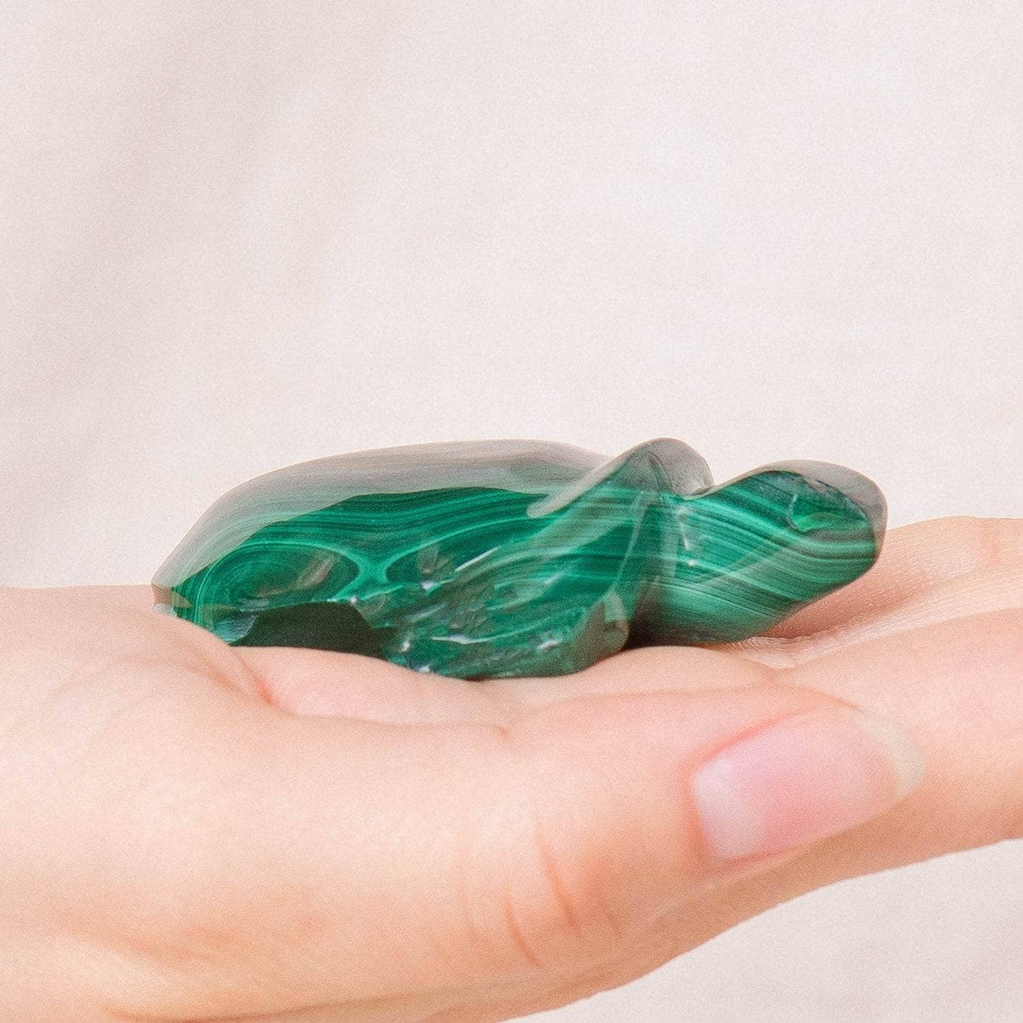Genuine Malachite Turtles- Hand Carved - 1 of a Kind