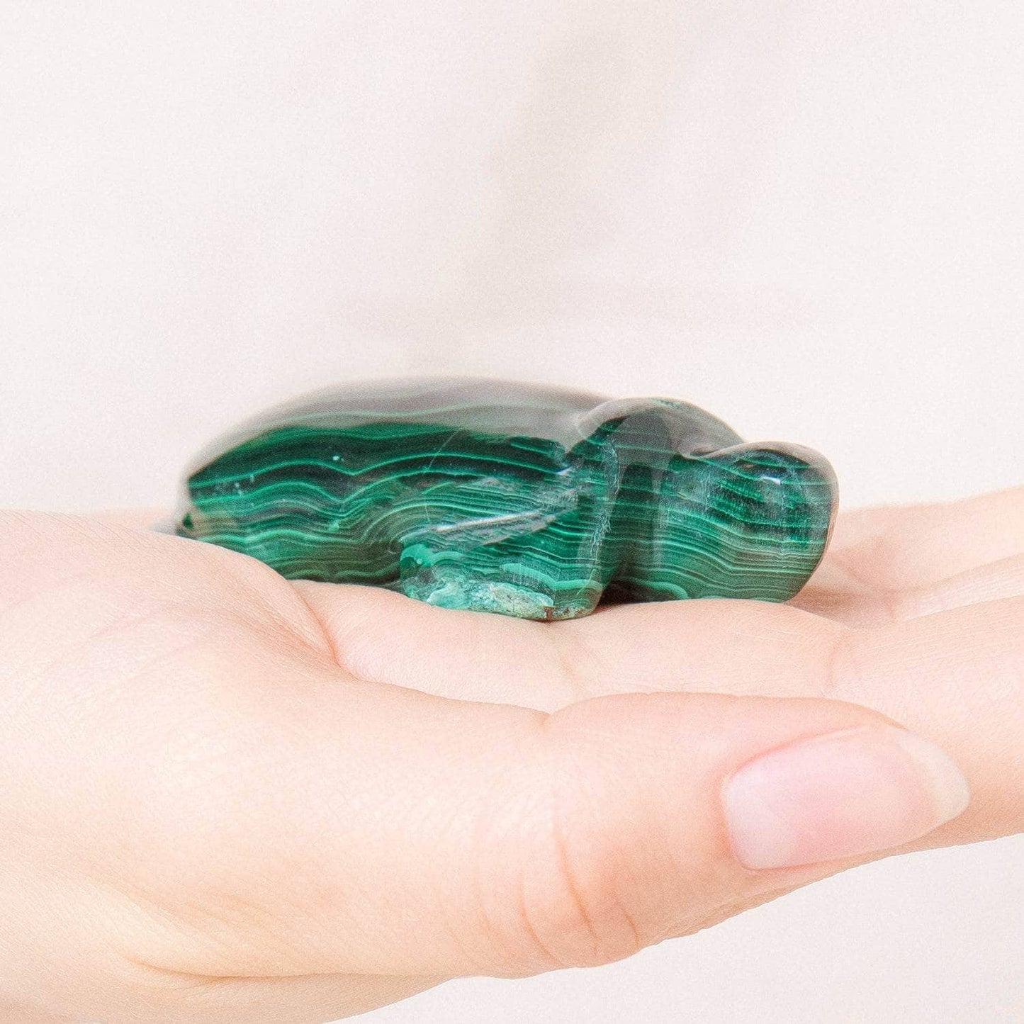 Genuine Malachite Turtles- Hand Carved - 1 of a Kind