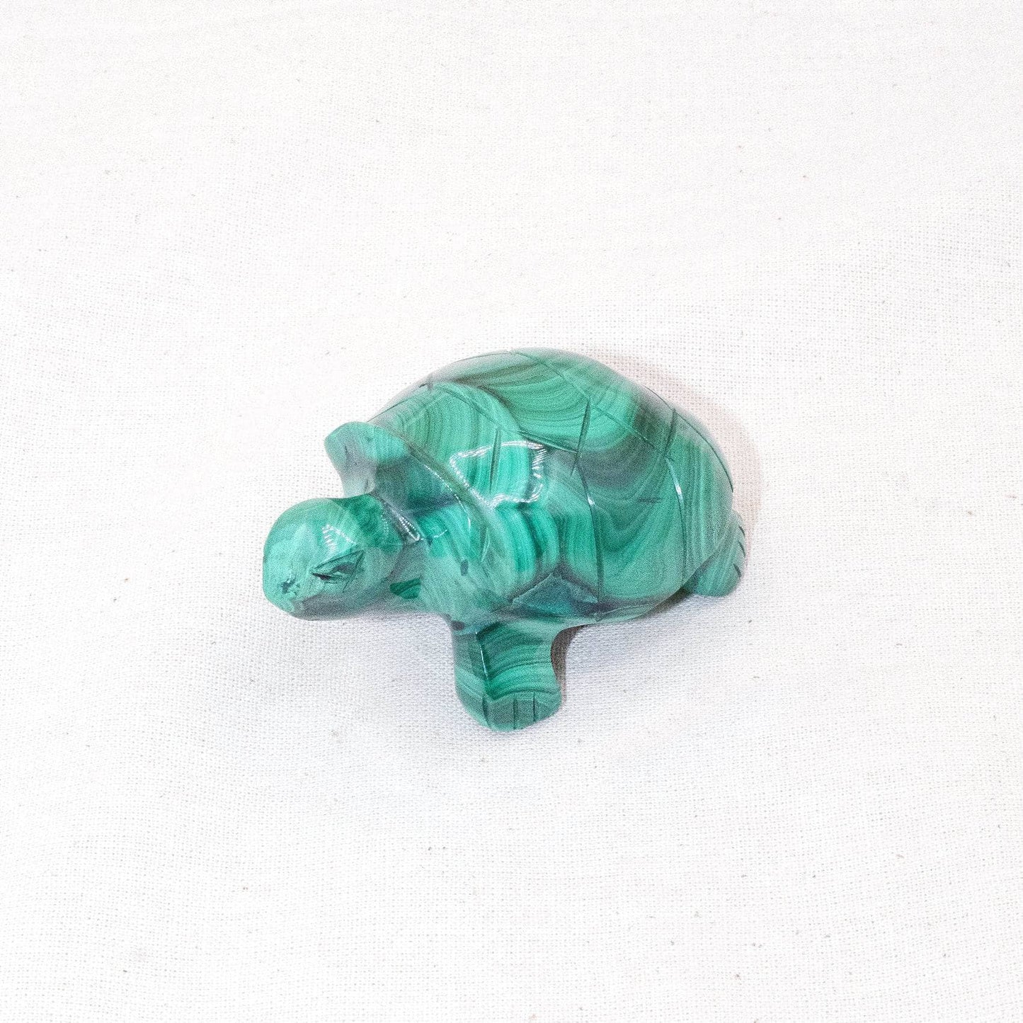 Genuine Malachite Turtles- Hand Carved - 1 of a Kind