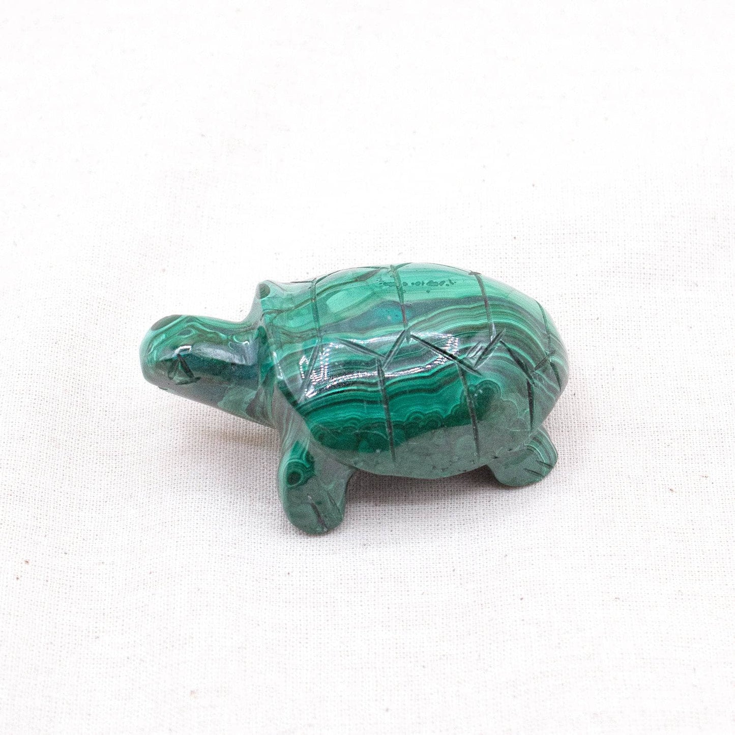 Genuine Malachite Turtles- Hand Carved - 1 of a Kind