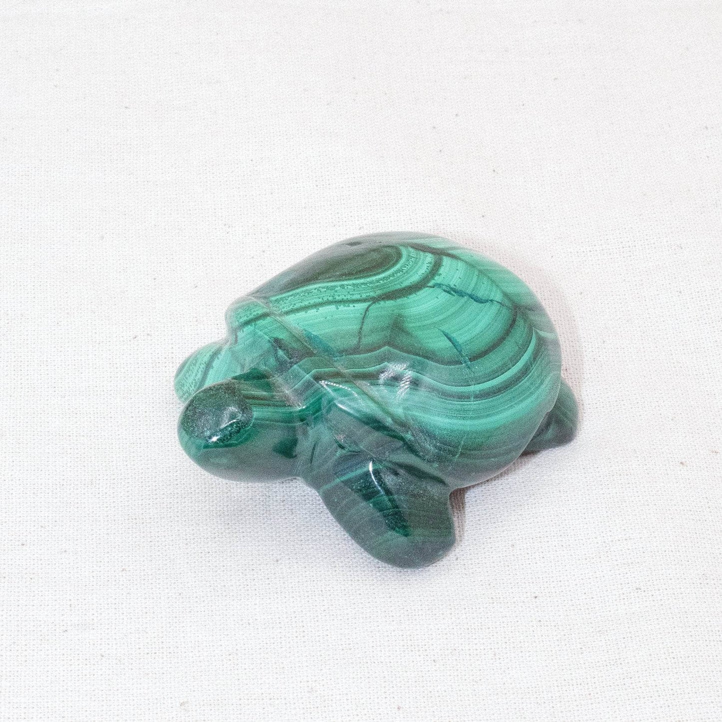 Genuine Malachite Turtles- Hand Carved - 1 of a Kind