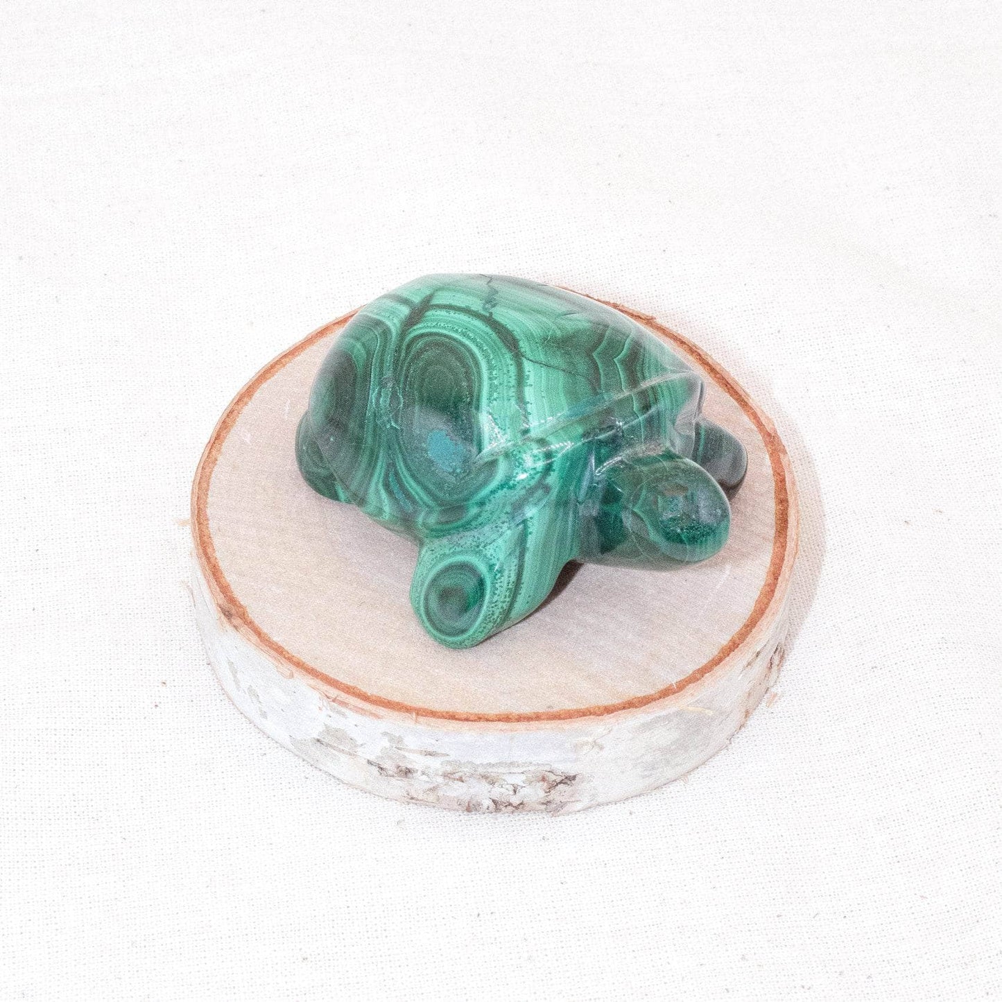 Genuine Malachite Turtles- Hand Carved - 1 of a Kind