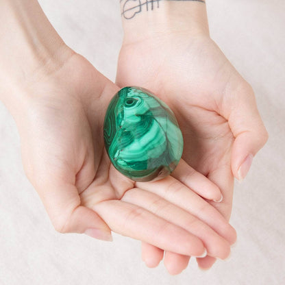 Genuine Malachite Eggs - AAA Premium Quality