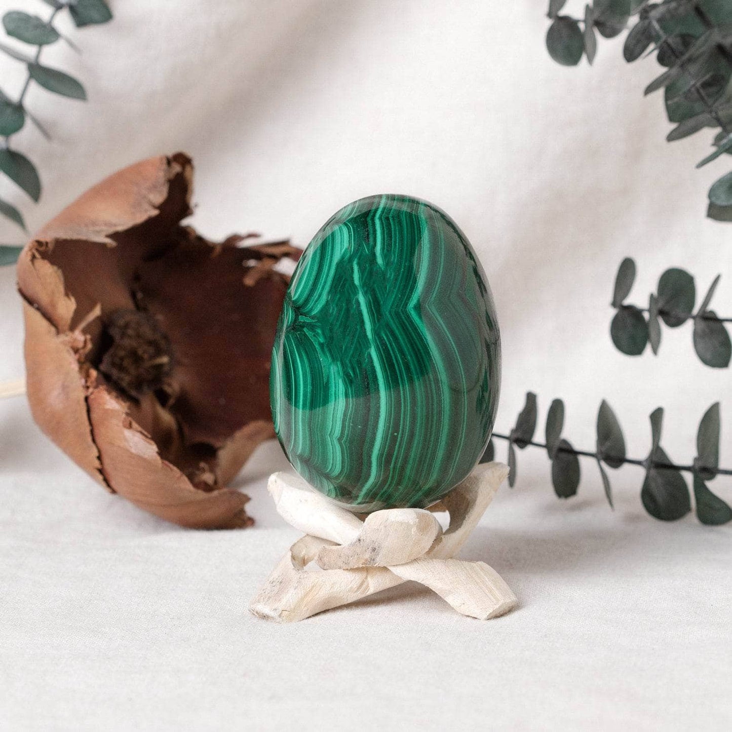Genuine Malachite Eggs - AAA Premium Quality