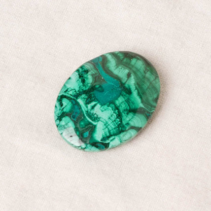 Genuine Malachite Palm Stones - AAA Premium Quality