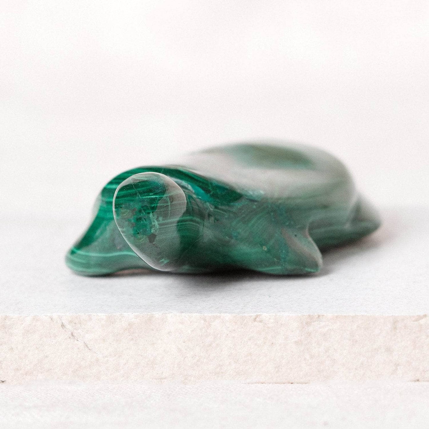Genuine Malachite Turtles- Hand Carved - 1 of a Kind