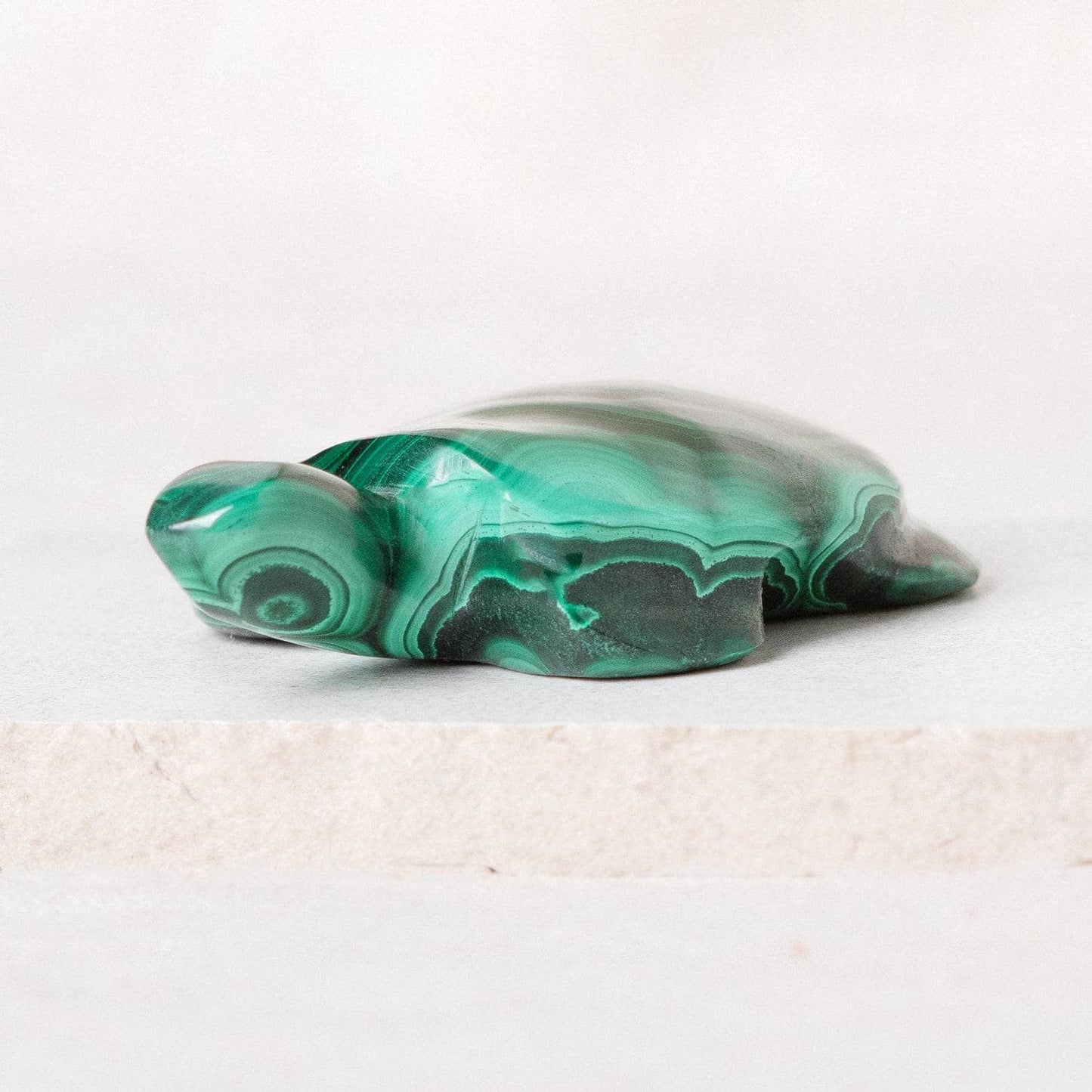 Genuine Malachite Turtles- Hand Carved - 1 of a Kind