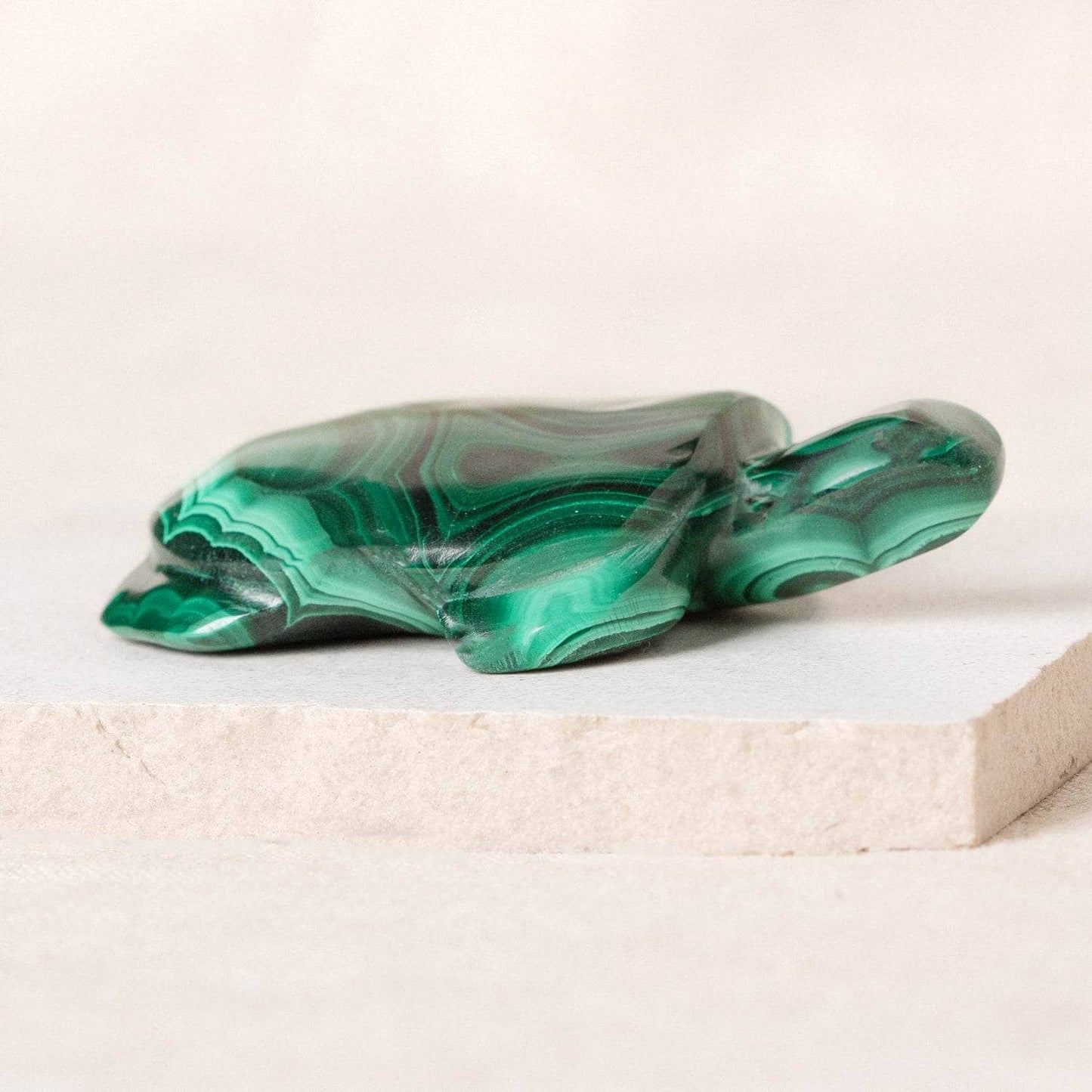 Genuine Malachite Turtles- Hand Carved - 1 of a Kind