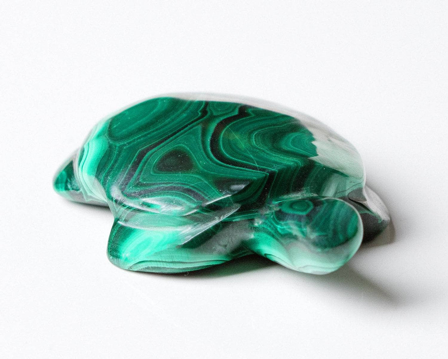 Genuine Malachite Turtles- Hand Carved - 1 of a Kind