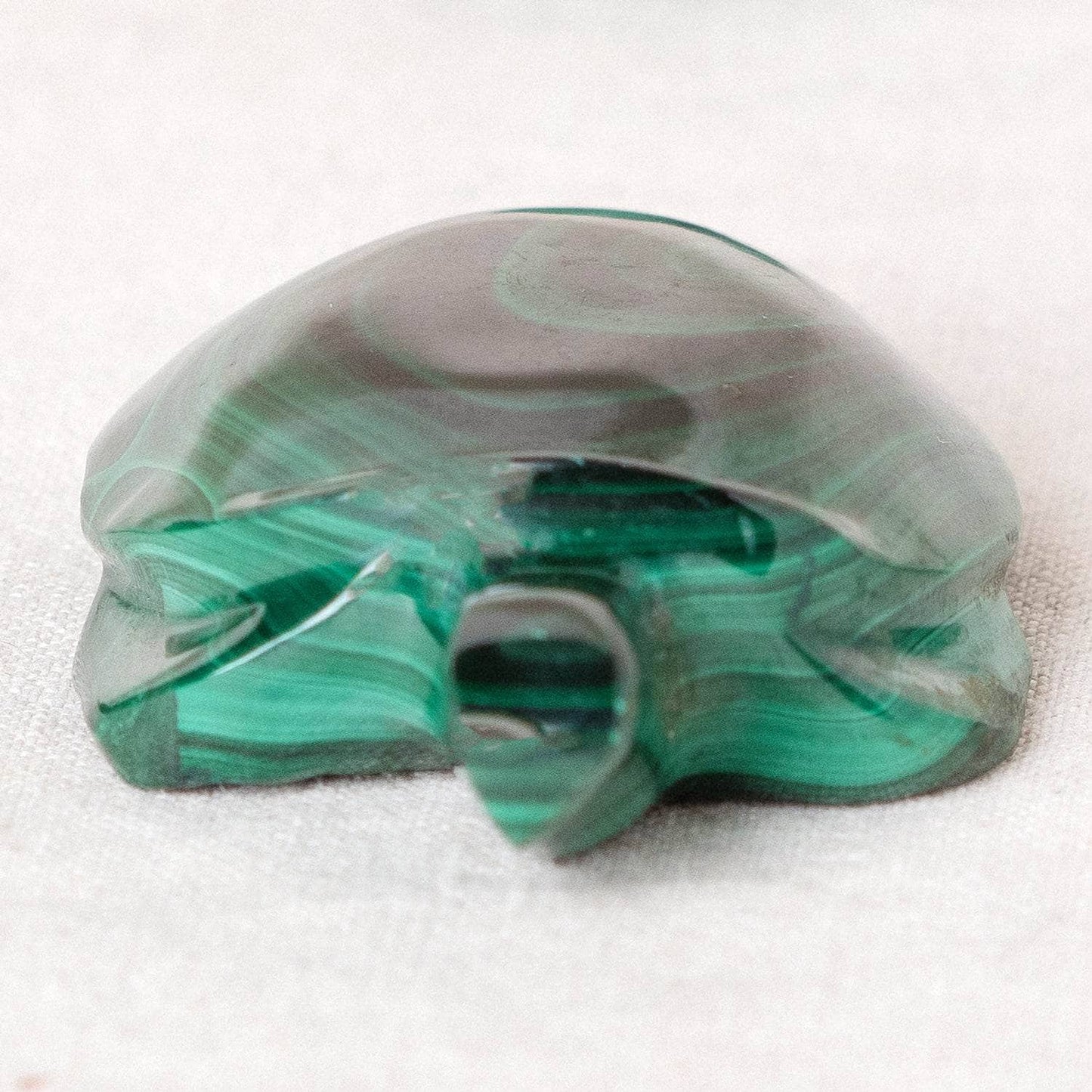 Genuine Malachite Turtles- Hand Carved - 1 of a Kind