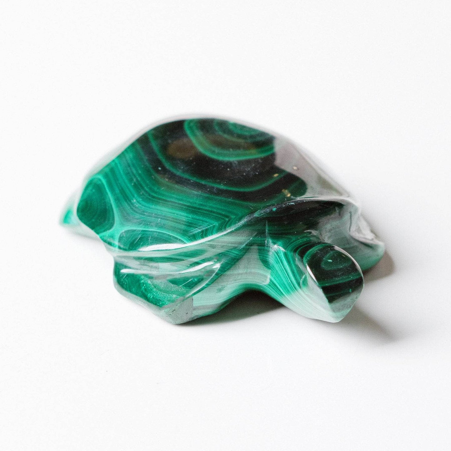 Genuine Malachite Turtles- Hand Carved - 1 of a Kind