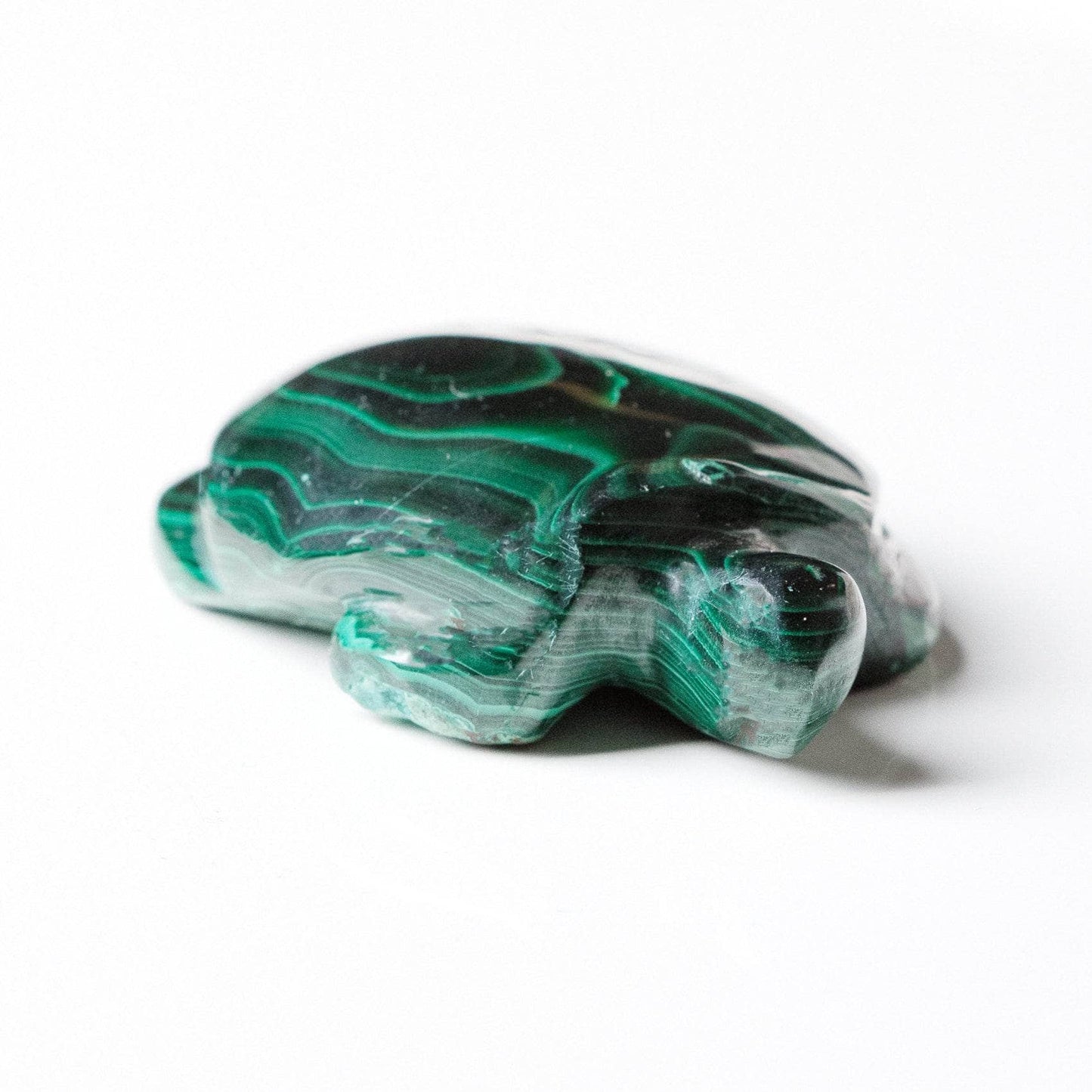 Genuine Malachite Turtles- Hand Carved - 1 of a Kind