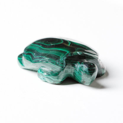 Genuine Malachite Turtles- Hand Carved - 1 of a Kind