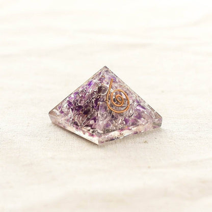 Mini Gemstone Orgone Pyramid
