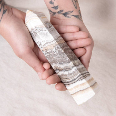 Pine Jasper Obelisk-AAA Premium Quality