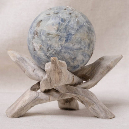 Cobalt Blue Quartz Sphere with Tripod - AAA Premium Quality