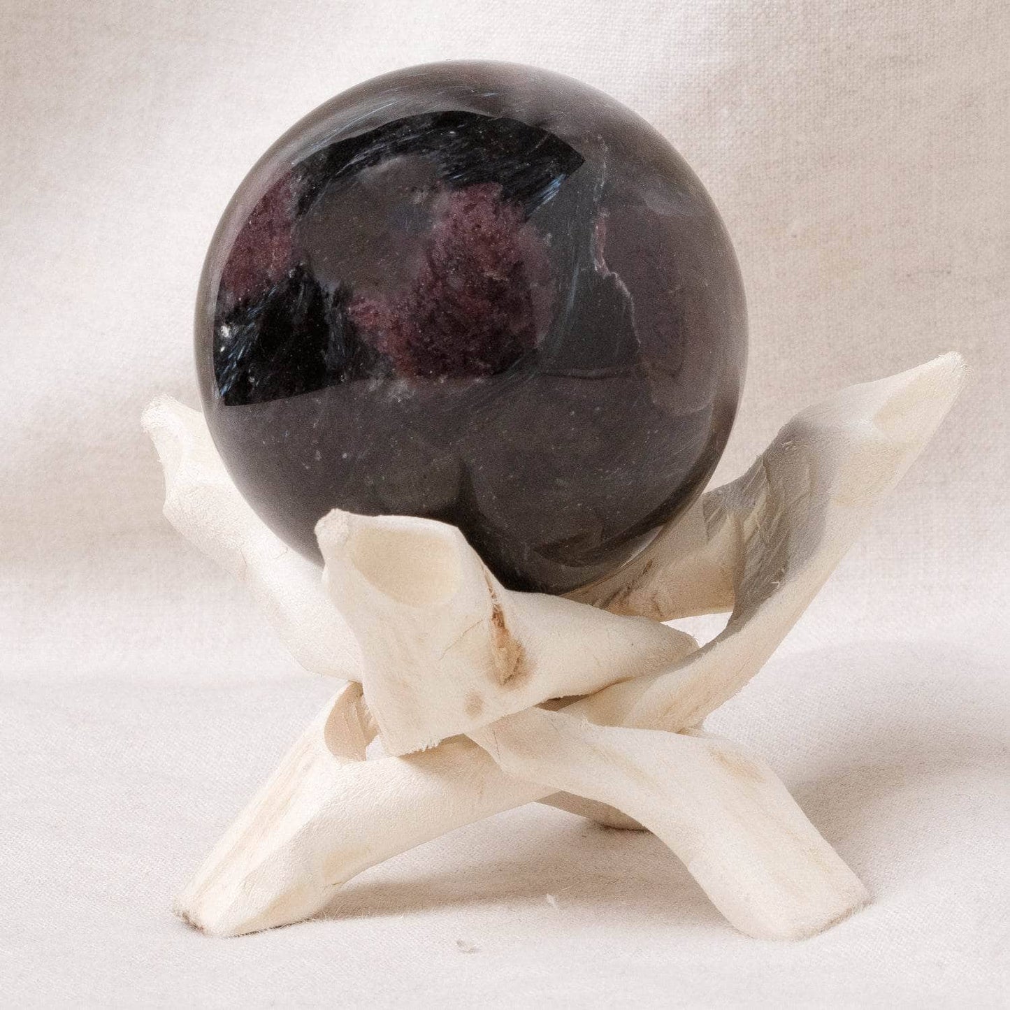 Garnet Sphere with Tripod - AAA Premium Quality