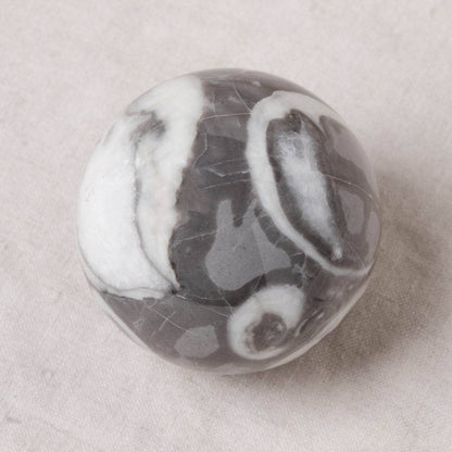 Shell Fossil Sphere with Tripod - AAA Premium Quality